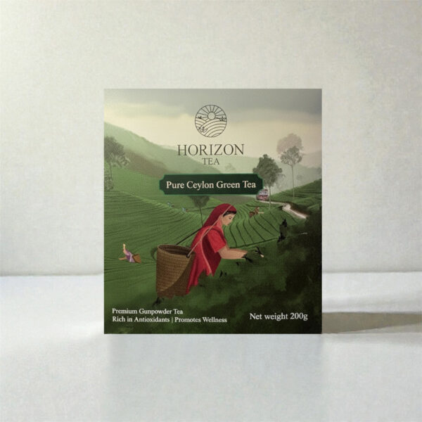 Horizon Premium Ceylon Green Tea - Gun-powder - 200g